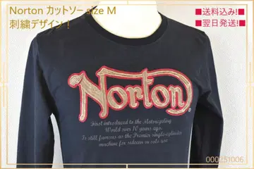 [ 새상품급! ] Norton 티셔츠 자수 디자인 size M