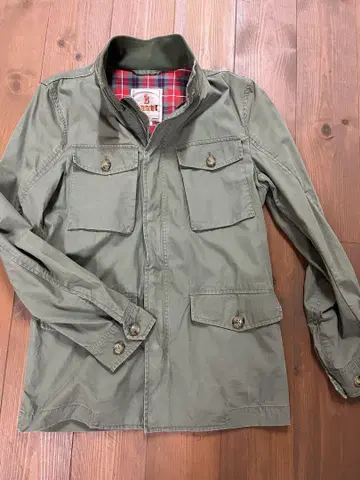 [새상품급] 바라쿠타 BARACUTA 밀리터리 필드 자켓 38 올리브