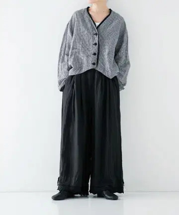 네스트로브 린넨 레이스 팬츠