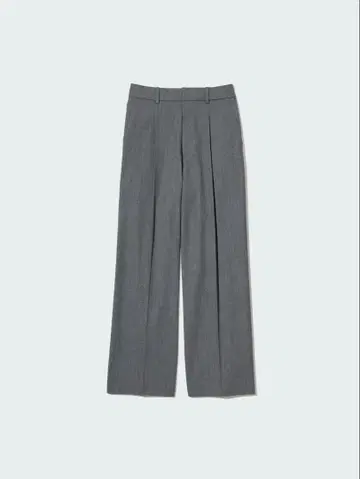 유니클로 턱 와이드 팬츠 3XL 긴 길이