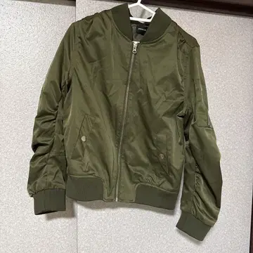 카키 MA-1 자켓
