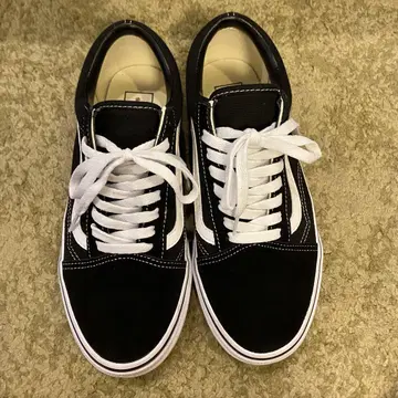 VANS 올드스쿨 블랙 25.5cm 새상품급