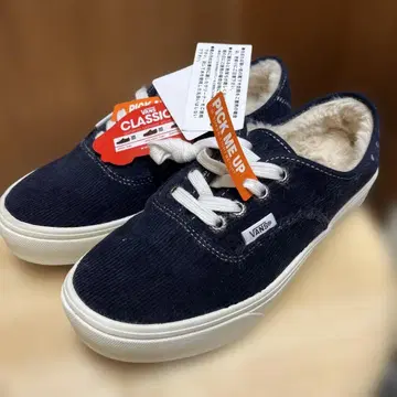 24.5cm 미사용 새상품 VANS 오센틱 보아 네이비