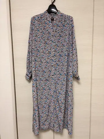 놈브르 임페어 꽃무늬 원피스 긴팔