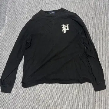 PHATRNK 블랙 긴팔 셔츠 M