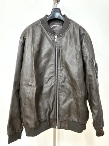 새상품 METALLICA (메탈리카) PU 가죽 라이더 자켓