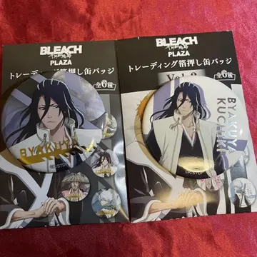 쿠치키 바쿠야 금박 캔뱃지 BLEACH PLAZA 로프트