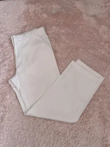 [ 새상품급 ] Lacoste 화이트 슬랙스 골프 남성용