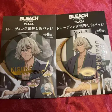 BLEACH PLAZA 금박 캔뱃지 우라하라 키스케 LOFT