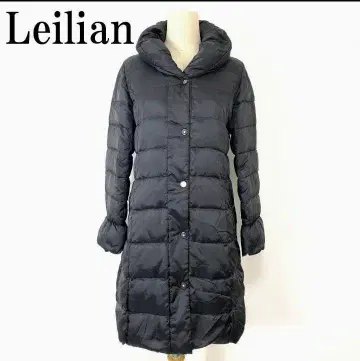 Leilian 레리안 롱 다운 자켓 블랙 9