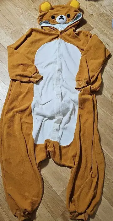 리락쿠마 성인용 인형옷 룸웨어 코스프레