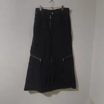 블랙 부츠컷 데님 팬츠 남성용 빅 사이즈 플레어