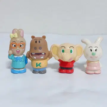 호빵맨 미미선생 카바오군 손가락 인형