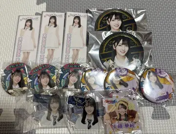 쿠도 카스미 캔뱃지 아크릴 키링 묶음 판매 AKB48
