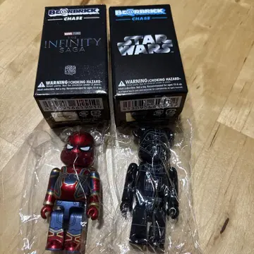 BE@RBRICK 다스 베이더 & 아이언 스파이더