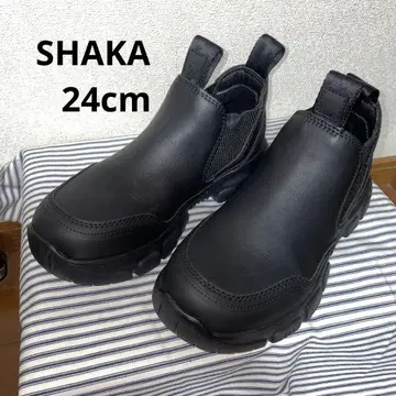 SHAKA 사이드 고어 부츠 24cm TREK SHORT CHELSEA
