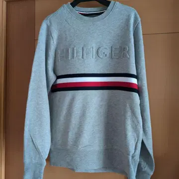 HILFIGER 그레이 트레이닝복 스트라이프