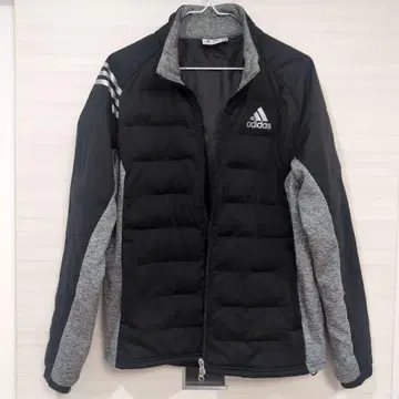 adidas 남성용 자켓 M 블랙/그레이