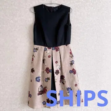 새상품급 SHIPS 꽃무늬 원피스