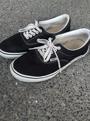 VANS 블랙 스니커즈 캔버스