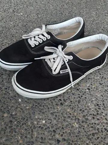 VANS 블랙 스니커즈 캔버스