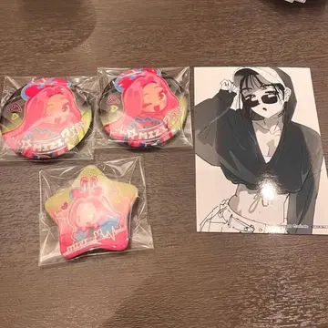 에이스테 토끼 시리즈 캔뱃지 미지