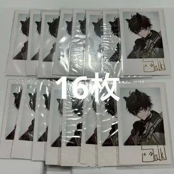 사에키 잇테츠 데뷔 폴라로이드 금박 16장