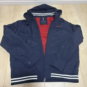 TOMMY HILFIGER 후드 부착 나일론 자켓 L