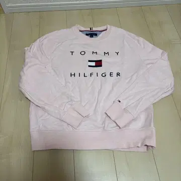 TOMMY HILFIGER 핑크 맨투맨 L/G