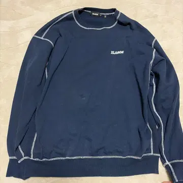 XLARGE 네이비 긴팔 트레이닝복 맨투맨 XL