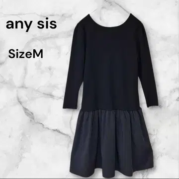 any sis 애니시스 니트 도킹 원피스 M 사이즈