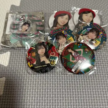 AKB48 이와타테 사호 캔뱃지 모음