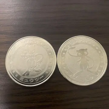 포켓몬 포켓몬 배틀 코인 메달 뮤츠 뮤 세트
