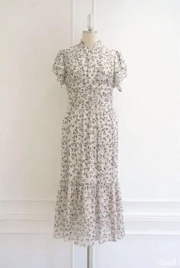 Muguet printed Romantic Dress