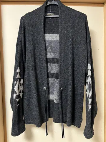 Pendleton 그레이 가디건 M