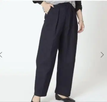 B.C STOCK 턱 팬츠 S 네이비