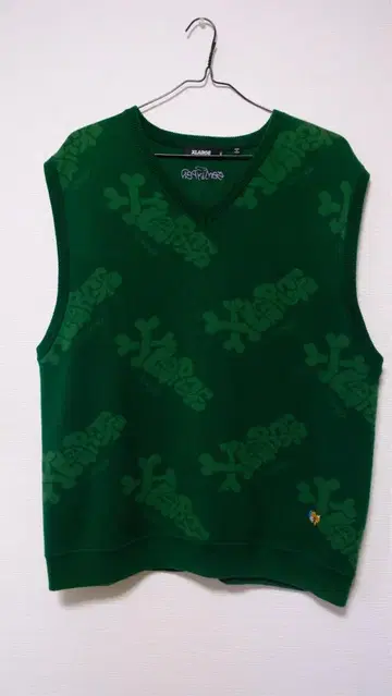 XLARGE x SAM BY PEN KNIT VEST 그린