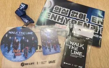 ENHYPEN WALK THE LINE 싱가포르 공연 VIP 혜택 기프트
