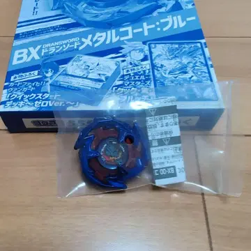 BX 드란소드 메탈 코트: 블루