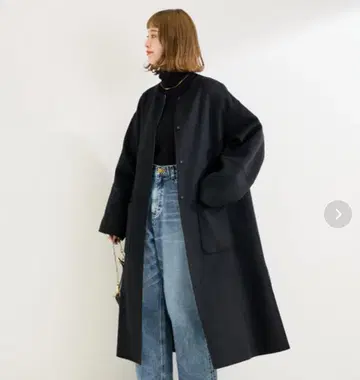 [새상품] B.C STOCK 블렌드 리버서블 코트 블랙