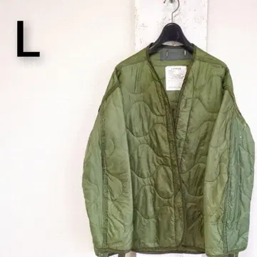 구제 의류 미군 밀리터리 M-65 라이너 자켓 퀼팅 L LN4