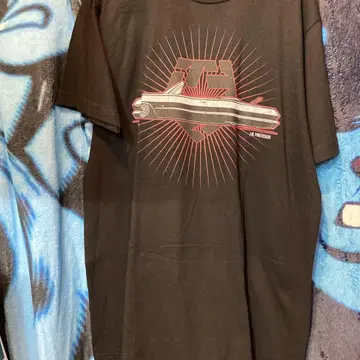 TRIBAL 블랙 T셔츠 J.M. FORD DESIGNSL 사이즈