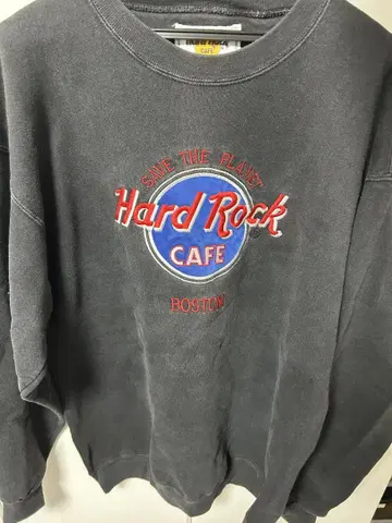 Hard Rock Cafe 트레이닝복 L 사이즈 다크 그레이