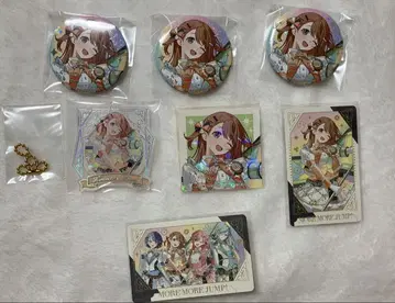 프로세카 감사제 5th 미노리 캔뱃지 그리 아크링 키링 세트