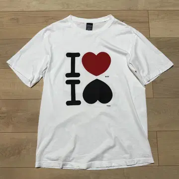 넘버나인 03AW 하트 로고 티셔츠 본인기