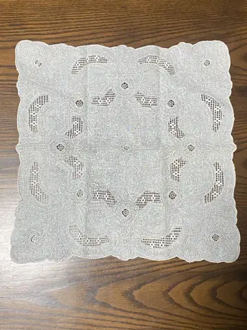 산터우 자수 손수건