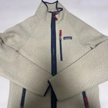 Patagonia 플리스 자켓 아이보리 S