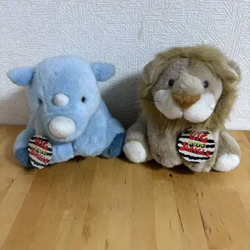 BIG 오스와리 JUNGLE 라이온 코끼리 쇼와 레트로