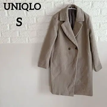 UNIQLO [ S ] 유니클로 베이지 체스터 코트