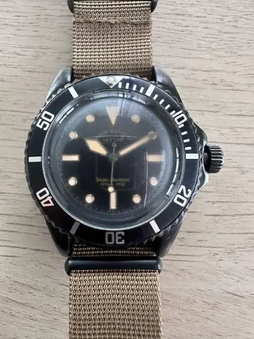 [ VAGUE WATCH CO. ] BLACK SUB 바그워치 서브